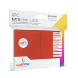 GameGenic: Matte Prime Sleeves - Rød (100 stk.) Sleeves Gamegenic 
