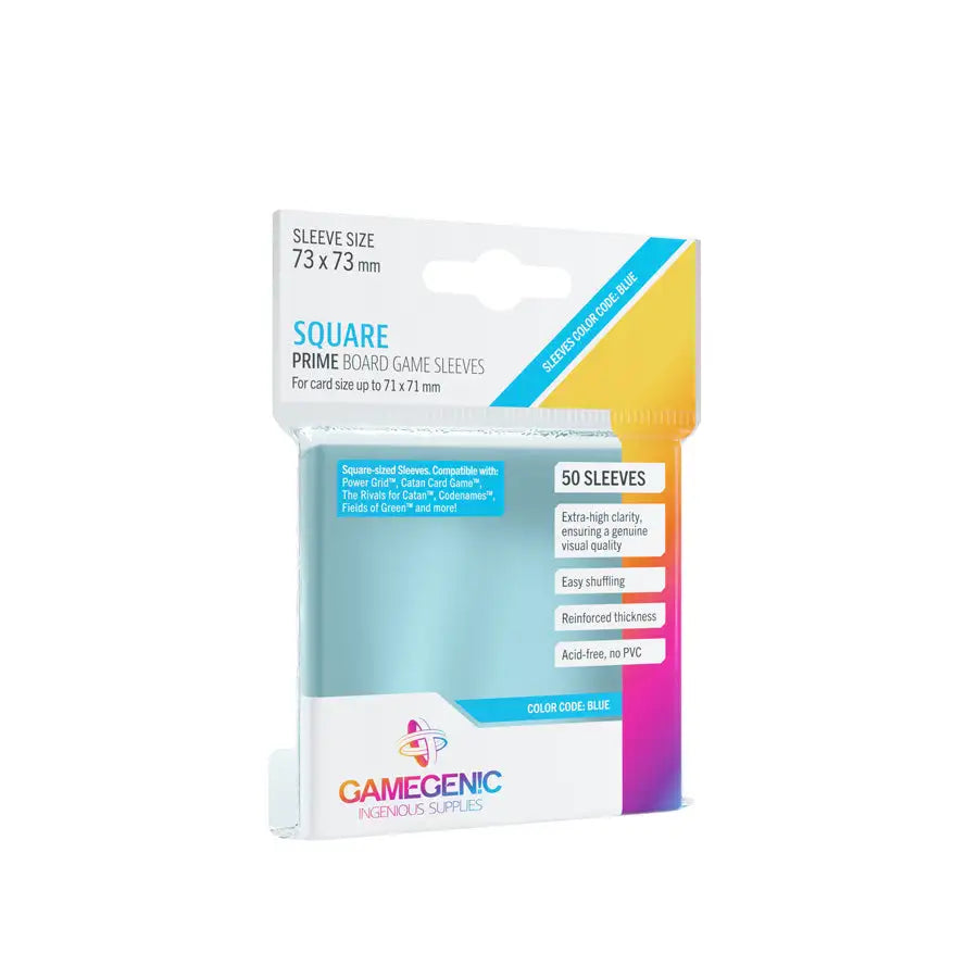 GameGenic: Prime Square Sleeves (73x73mm) - 50 stk. Sleeves Gamegenic 