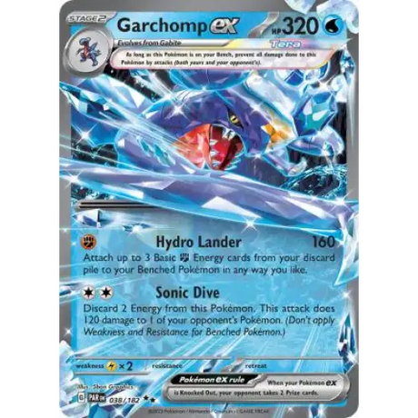Garchomp ex - 038/182 - Enkeltkort