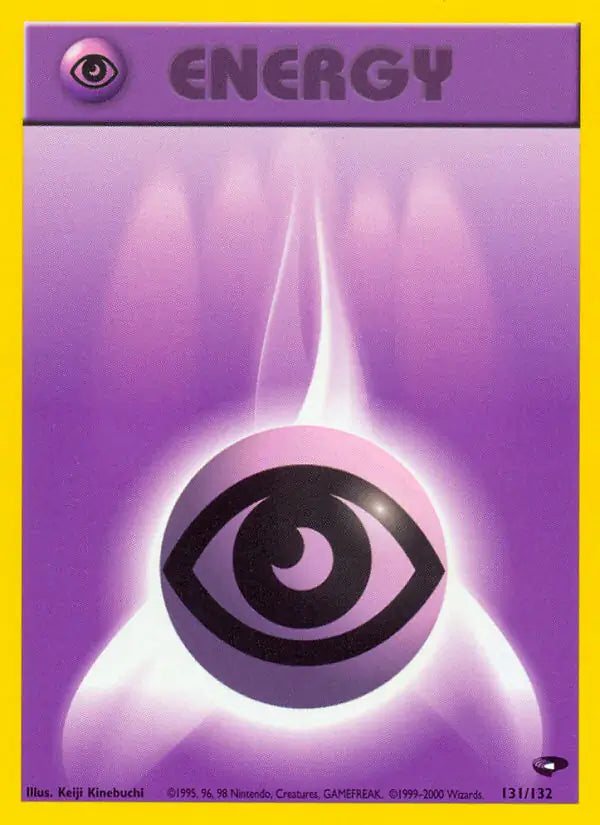 Psychic Energy⁣ - Gym Challenge⁣ (Common)⁣ [131] English / Light Played / Normal