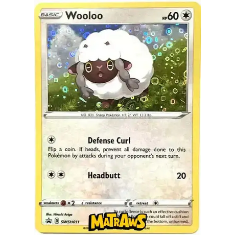 General Mills Wooloo Promo (SWSH011) Pokémon Pokémon 