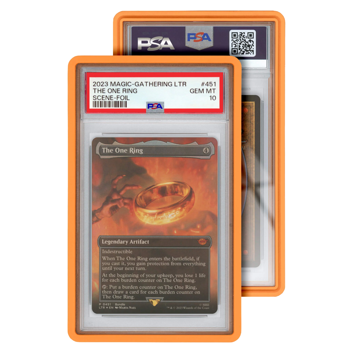 GradedGuard Standard Case (PSA) – Orange