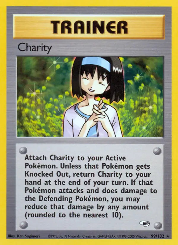 Charity⁣ - Gym Heroes⁣ (Rare)⁣ [99] English / Poor / Normal