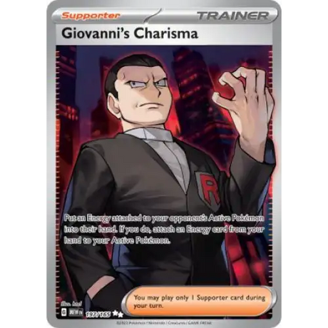 Giovanni’s Charisma - Full Art - 197/165 - Enkeltkort