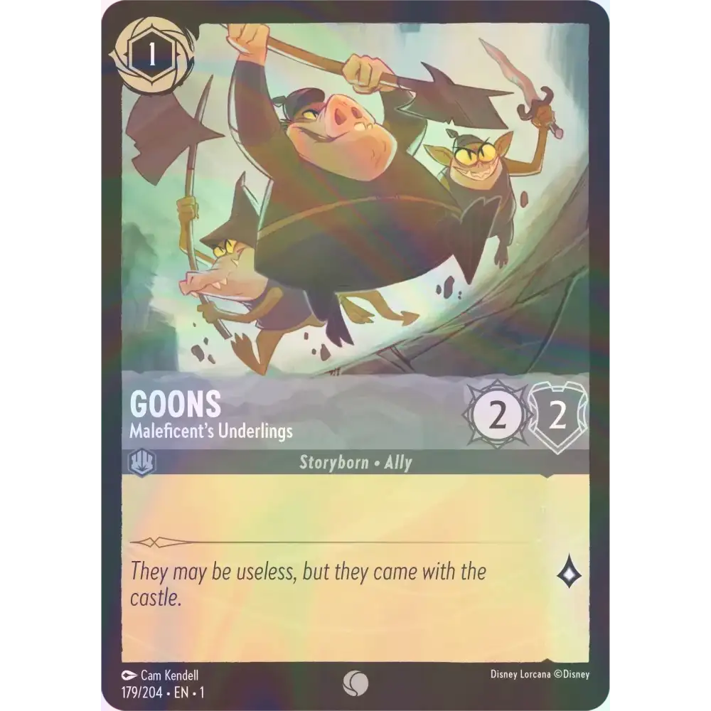 Goons - Maleficent’s Underlings - Foil (Common) - 179/204