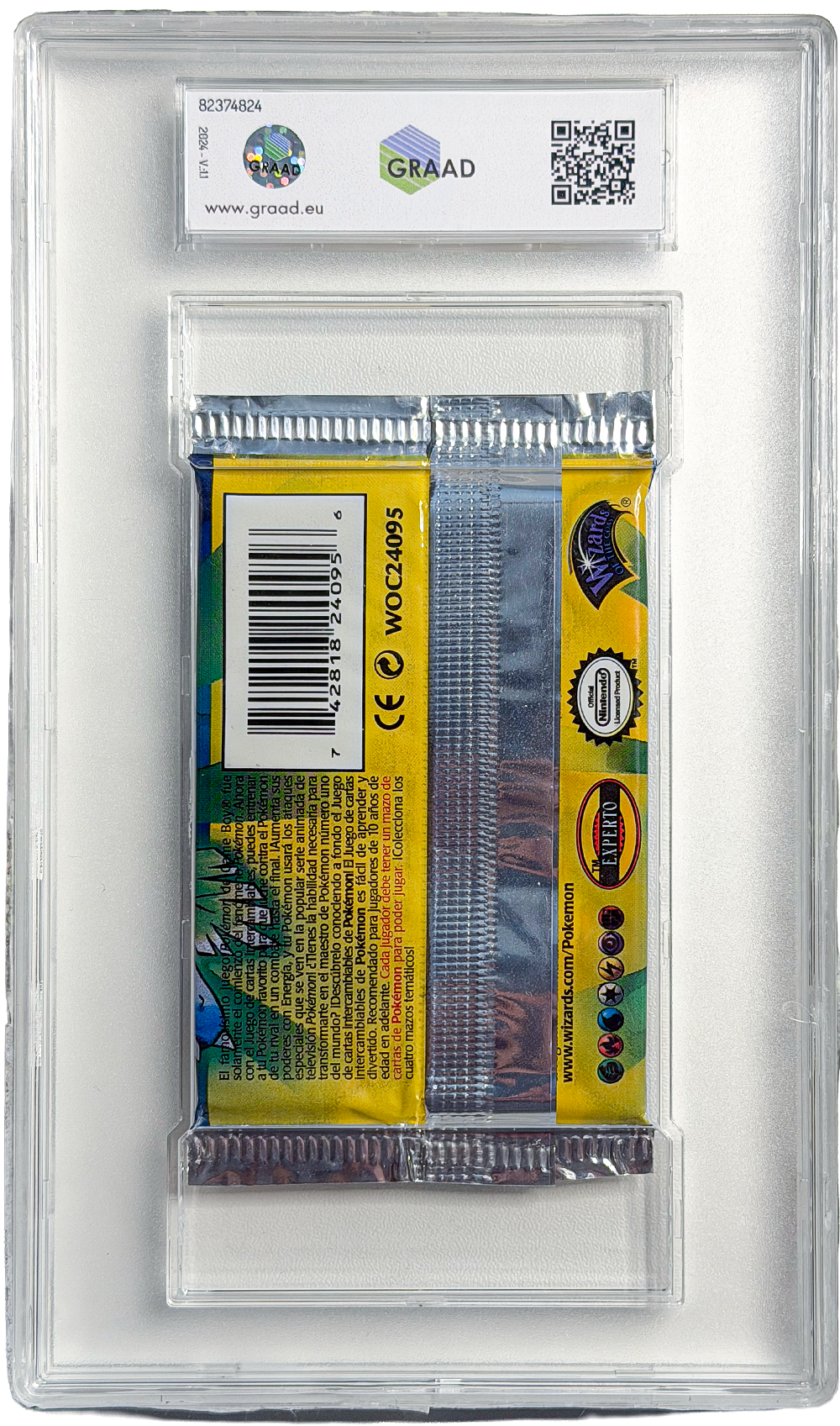 Pokémon TCG: Base Set - Venusaur Booster Pack - Graad 10 (Spanish)