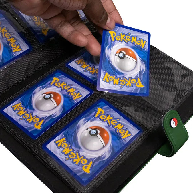 Ultra Pro: Pokémon Premium Snap Binder - 4-Pocket (Grøn)