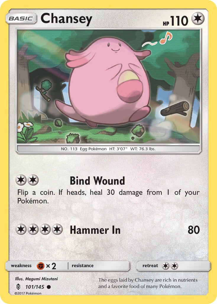 Chansey - Guardians Rising (Common) [GRI-101] English / Near Mint / Normal
