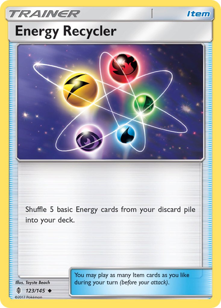 Energy Recycler - Guardians Rising (Uncommon) [GRI-123] English / Near Mint / Normal