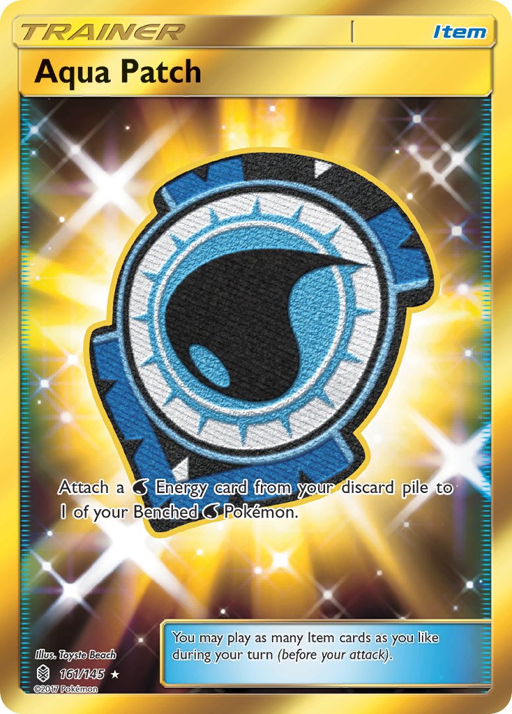 Aqua Patch - Guardians Rising (Secret Rare) [GRI-161] English / Near Mint / Normal