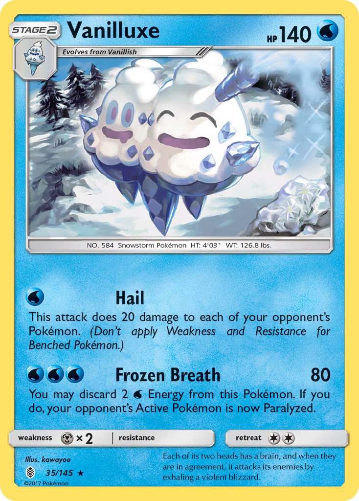 Vanilluxe - Guardians Rising (Rare) [GRI-35] English / Near Mint / Normal