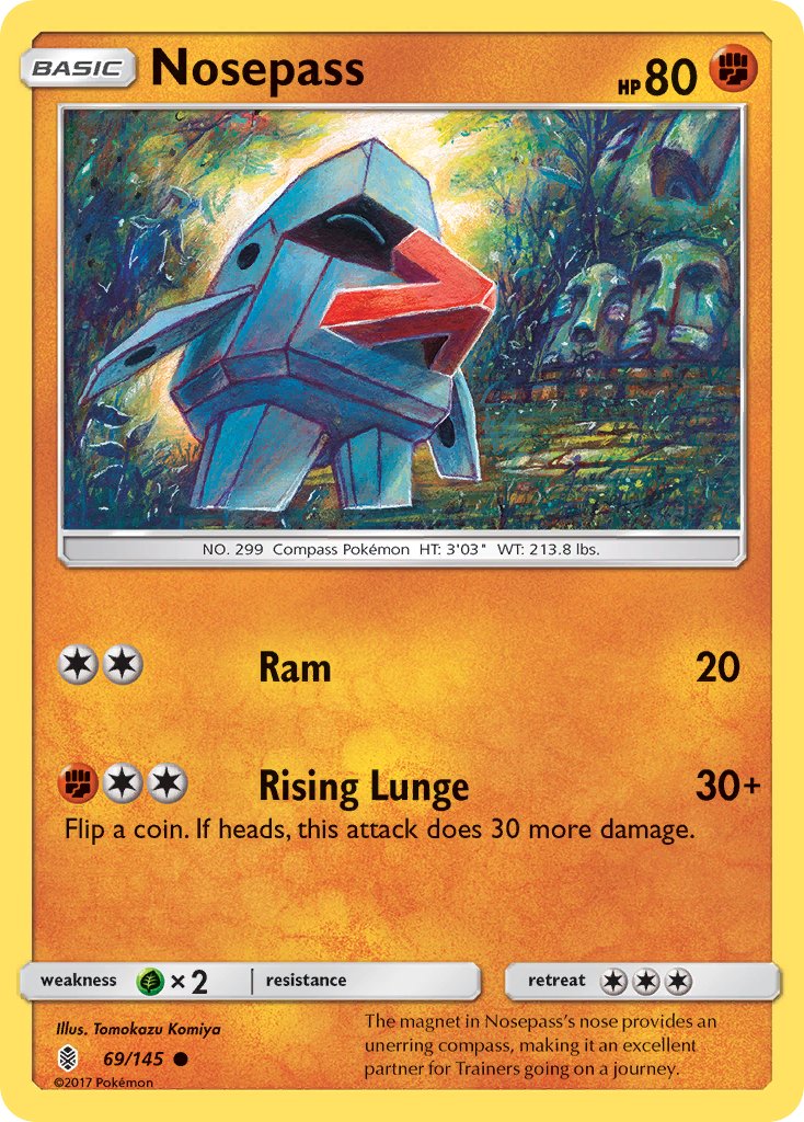 Nosepass - Guardians Rising (Common) [GRI-69] English / Near Mint / Normal