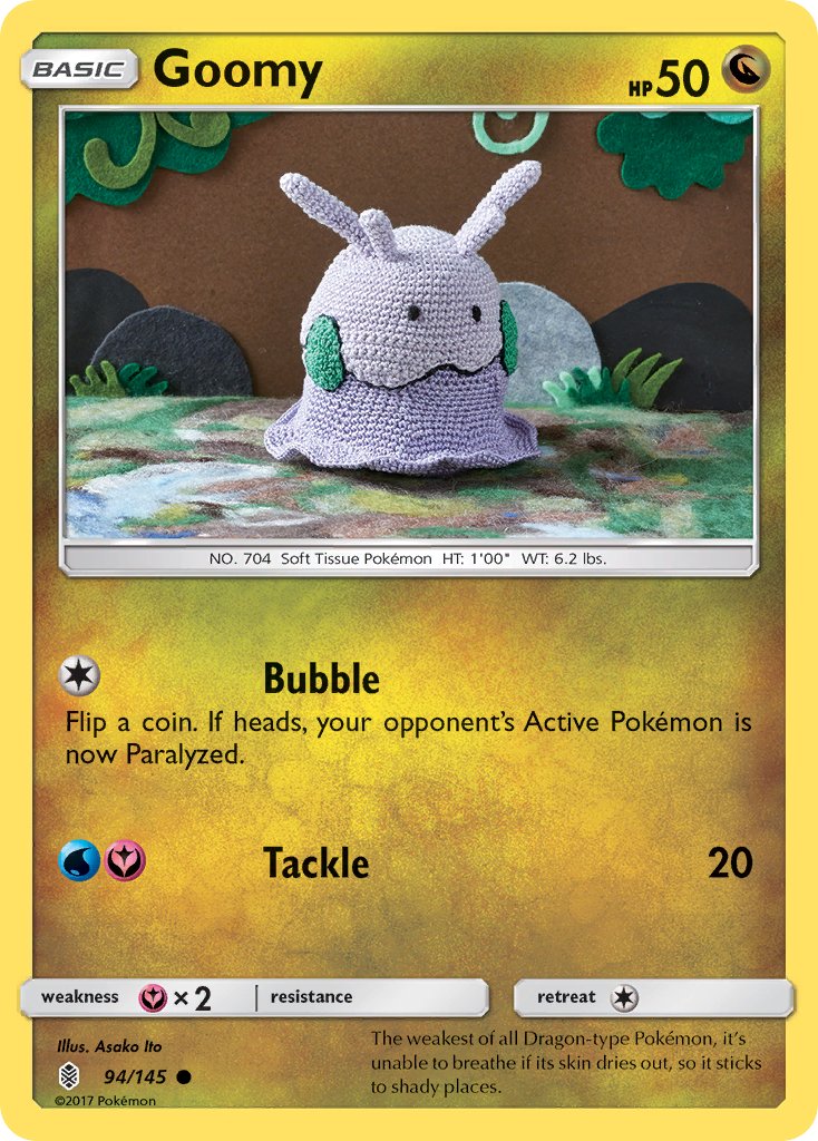 Goomy - Guardians Rising (Common) [GRI-94] English / Near Mint / Normal