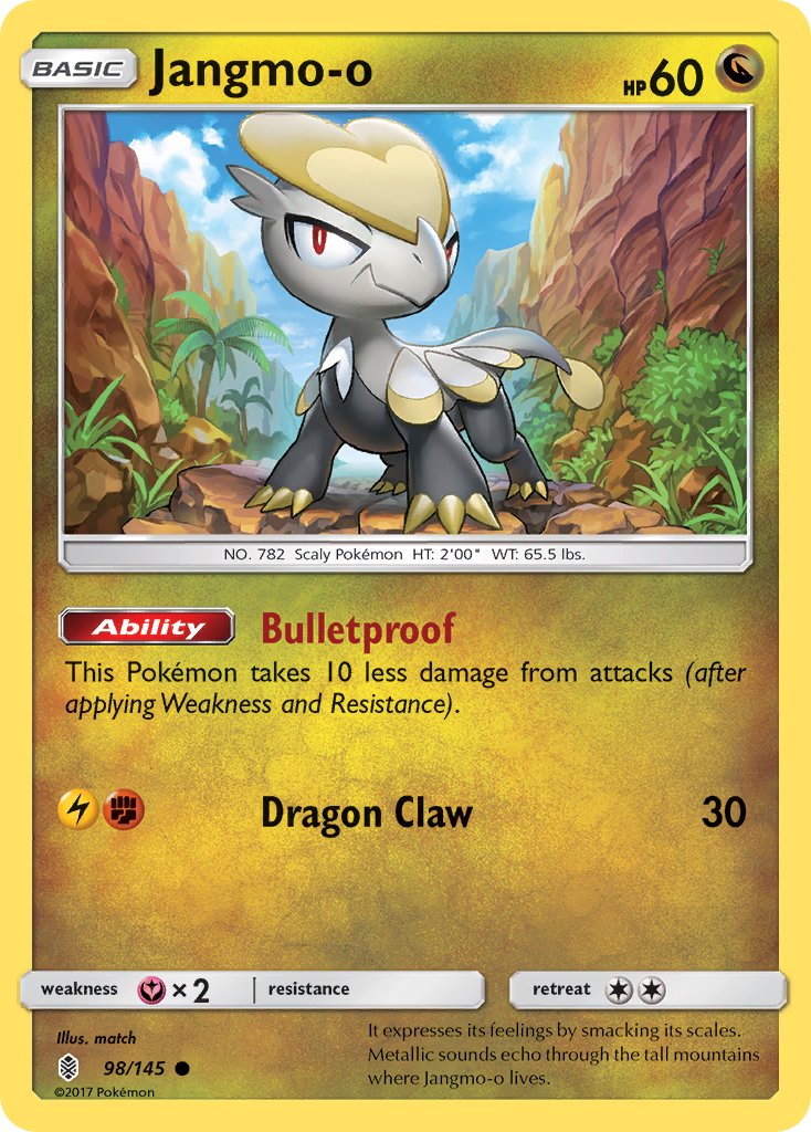 Jangmo-o - Guardians Rising (Common) [GRI-98] English / Near Mint / Normal