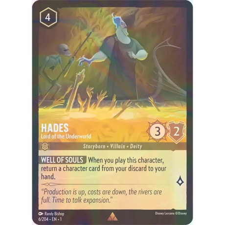 Hades - Lord of the Underworld - Foil (Uncommon) - 6/204