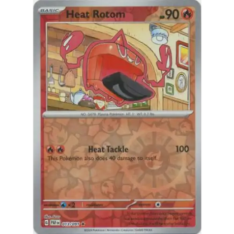 Heat Rotom - Reverse - 013/091 - Enkeltkort