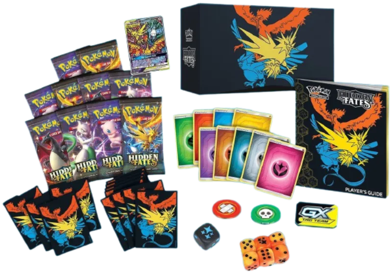 Pokémon TCG: Sun & Moon: Hidden Fates - Elite Trainer Box