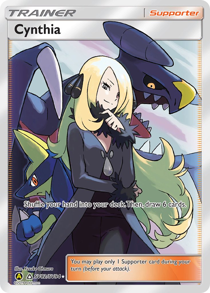 Cynthia⁣ - Hidden Fates⁣ (Ultra Rare)⁣ [SV82] English / Near Mint / Normal