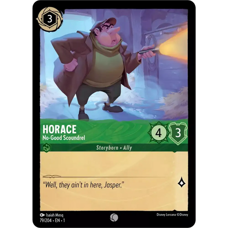 Horace - No-Good Scoundrel (Common) - 79/204 - Disney