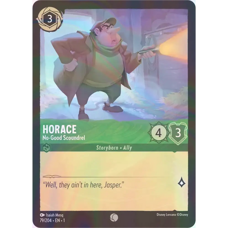 Horace - No-Good Scoundrel - Foil (Common) - 79/204