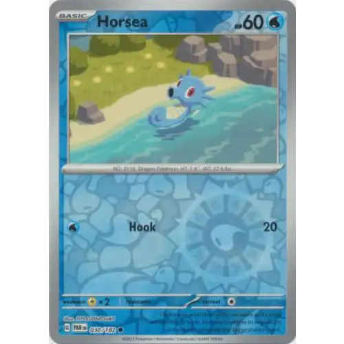 Horsea - Reverse - 030/182 - Enkeltkort