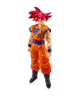 S.H. Figuarts: Dragon Ball Super - Son Goku (Super Saiyan God - Instilled with the light of Reighteous Hearts) Action Figure - 15 cm