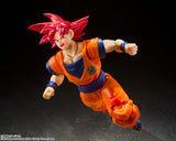 S.H. Figuarts: Dragon Ball Super - Son Goku (Super Saiyan God - Instilled with the light of Reighteous Hearts) Action Figure - 15 cm