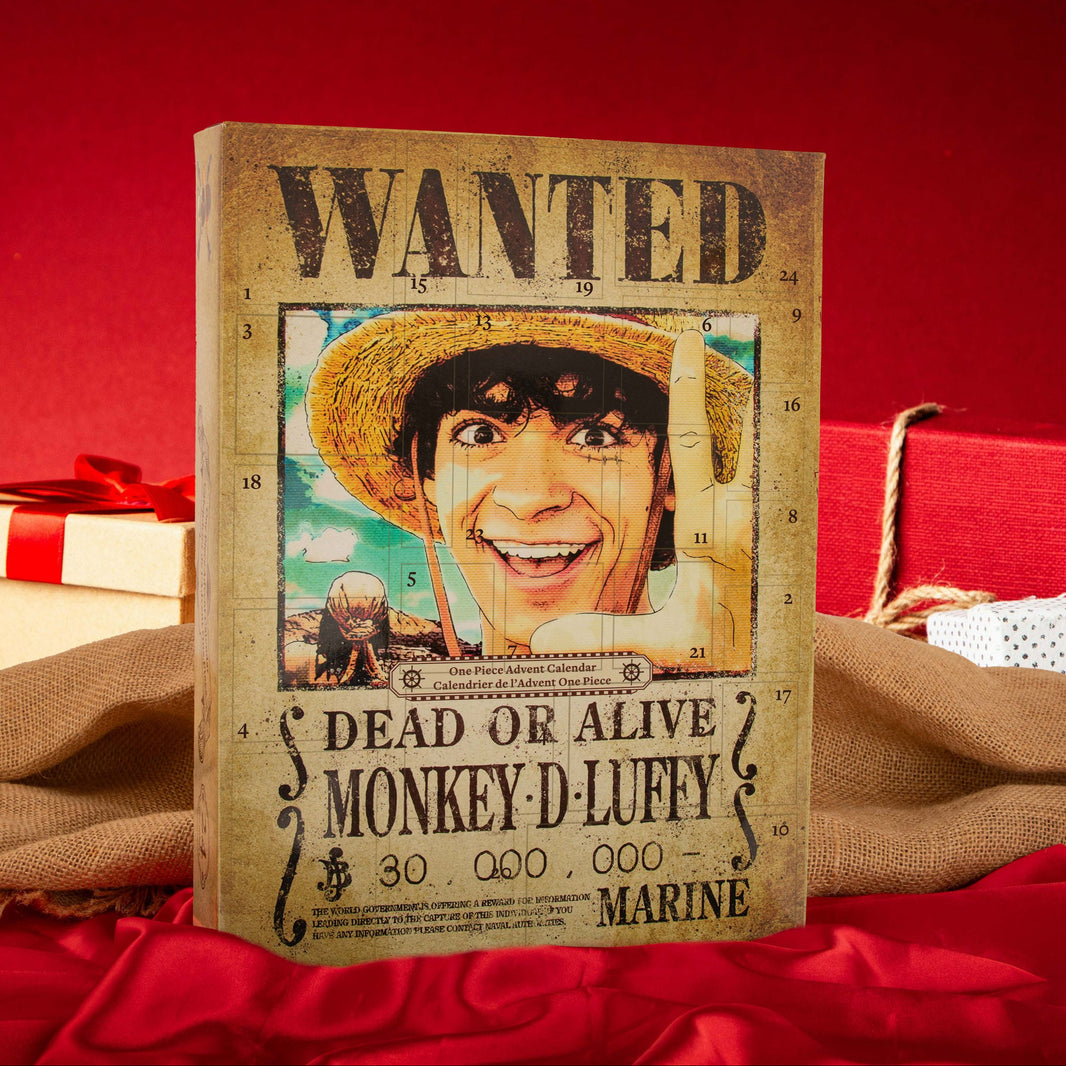 One Piece Official Advent Calendar 2025 Julekalender Dekoration