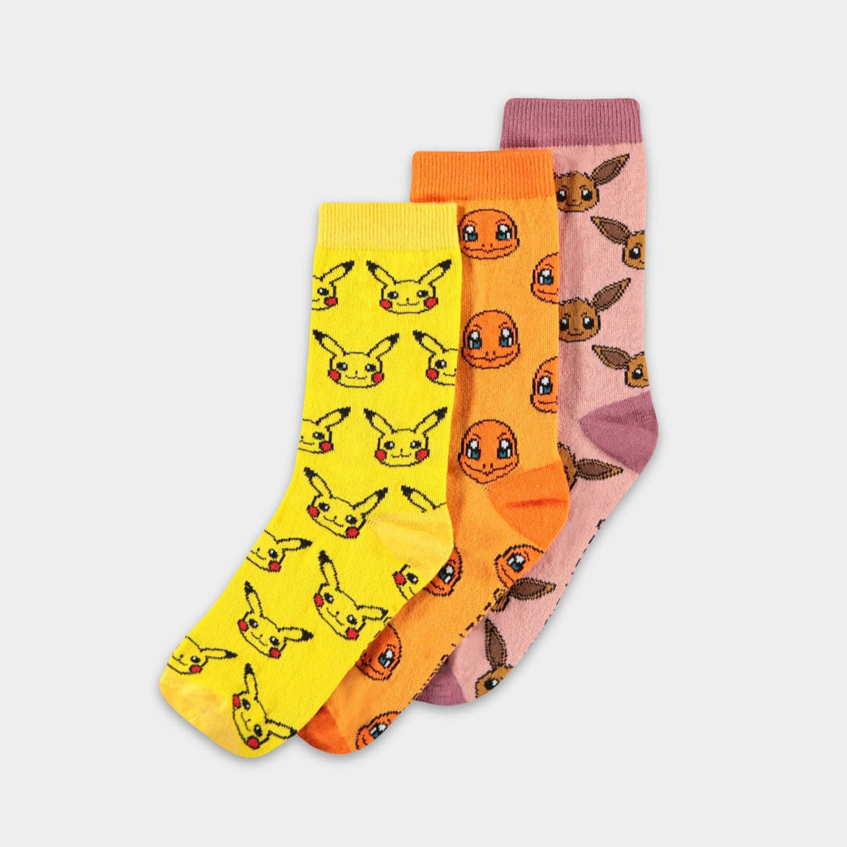 Pokémon Sokker: Three Icons - 3-Pack (Pikachu, Charmander, Eevee)
