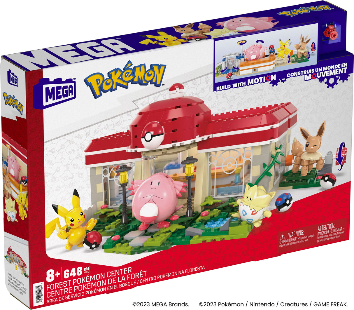 Mega Construx: Pokémon - Forest Pokémon Center - Construction Set