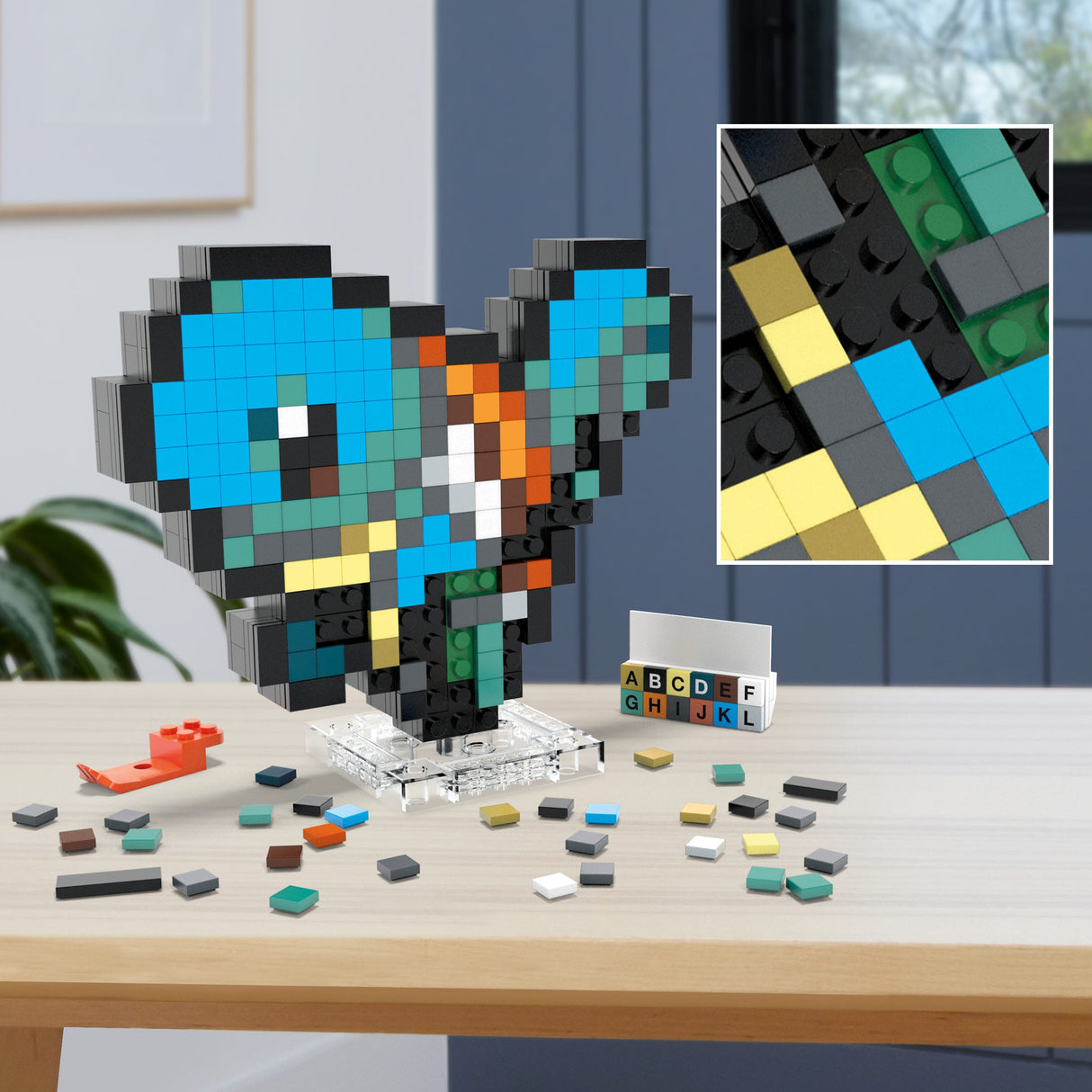 Mega Construx: Pokémon - Squirtle Pixel Art - Construction Set