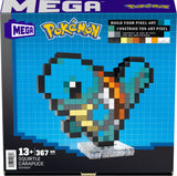 Mega Construx: Pokémon - Squirtle Pixel Art - Construction Set