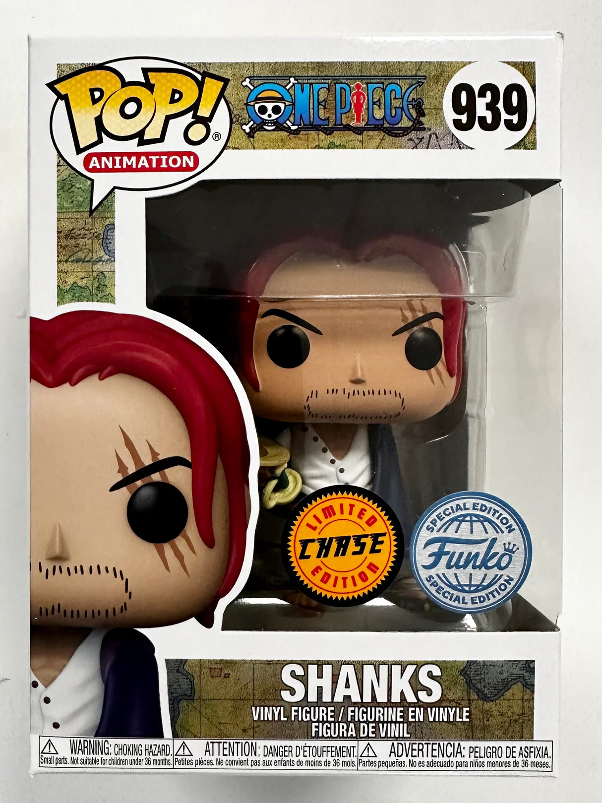 Funko POP! - One Piece: Shanks (Chase!) #926