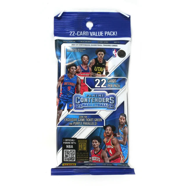 Panini: Contenders NBA 2024 - Fat Pack Booster Pack (22 NBA-kort)