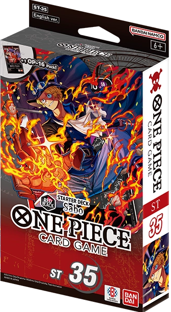 One Piece Card Game Starter Deck ST-35 Rød/Sort Sabo