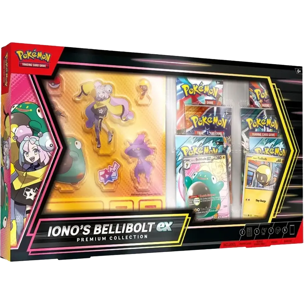Pokémon TCG: Iono's Bellibolt ex - Premium Collection Kortspil