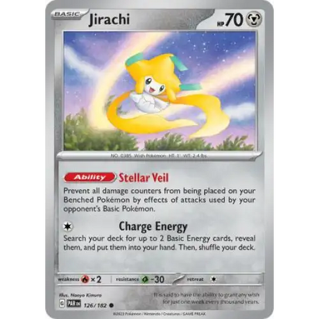 Jirachi - 126/182 - Enkeltkort