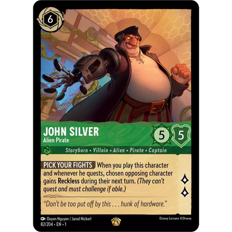 John Silver - Alien Pirate (Legendary) - 82/204 - Disney