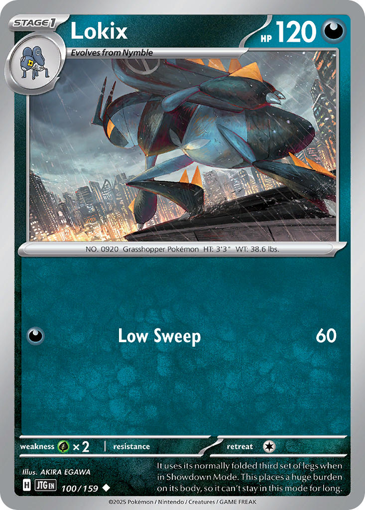 Lokix⁣ - Journey Together⁣ (Uncommon)⁣ [100] English / Near Mint / Reverse-Holo Normal