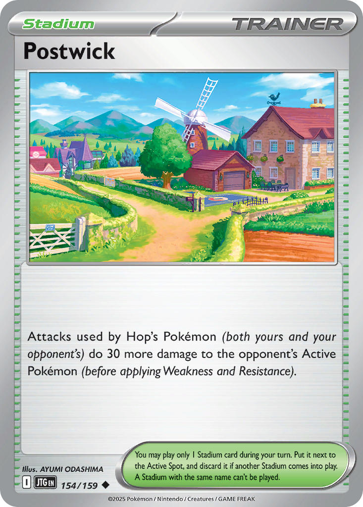 Postwick⁣ - Journey Together⁣ (Uncommon)⁣ [154] English / Near Mint / Reverse-Holo Normal