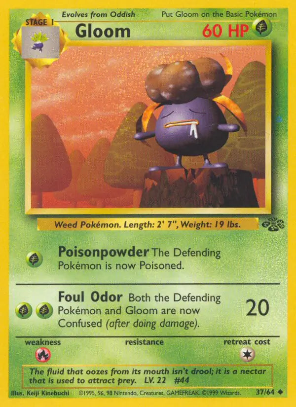 Gloom⁣ - Jungle⁣ (Uncommon)⁣ [37] English / Excellent / 1st-Edition