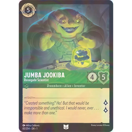 Jumba Jookiba - Renegade Scientist - Foil (Uncommon)