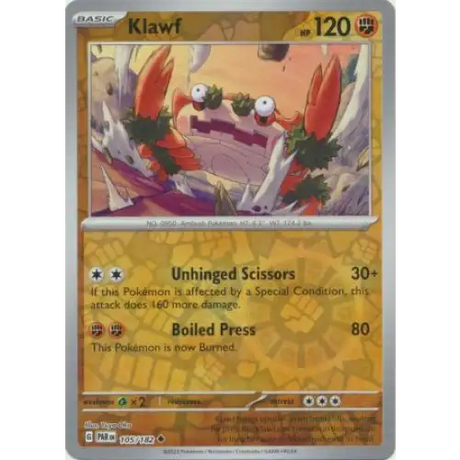 Klawf - Reverse - 105/182 - Enkeltkort