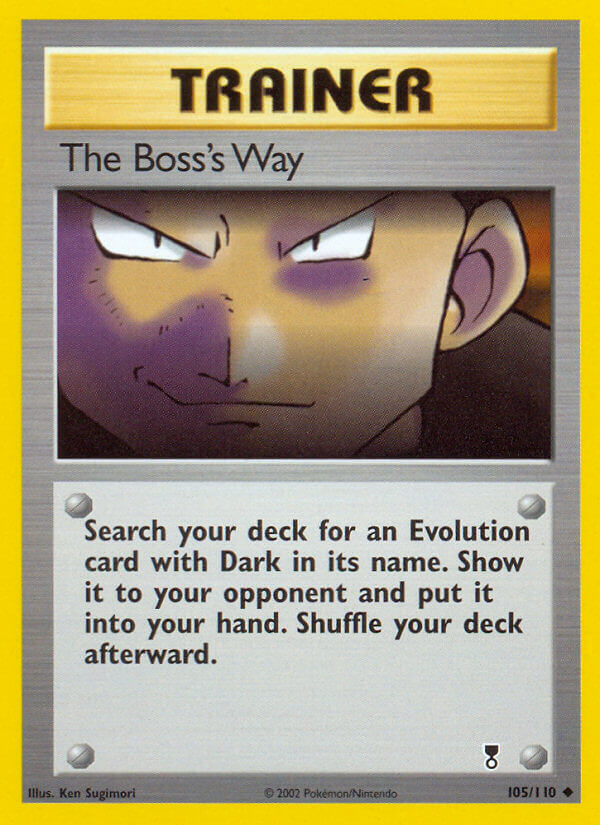 The Boss's Way⁣ - Legendary Collection⁣ (Uncommon)⁣ [105] English / Played / Reverse-Holo Normal