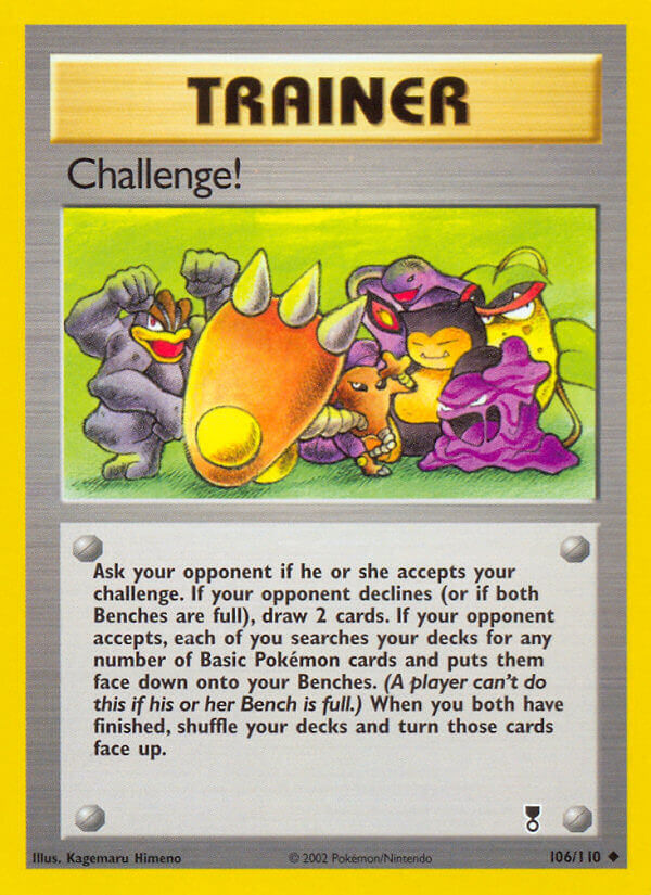 Challenge!⁣ - Legendary Collection⁣ (Uncommon)⁣ [106] English / Played / Normal