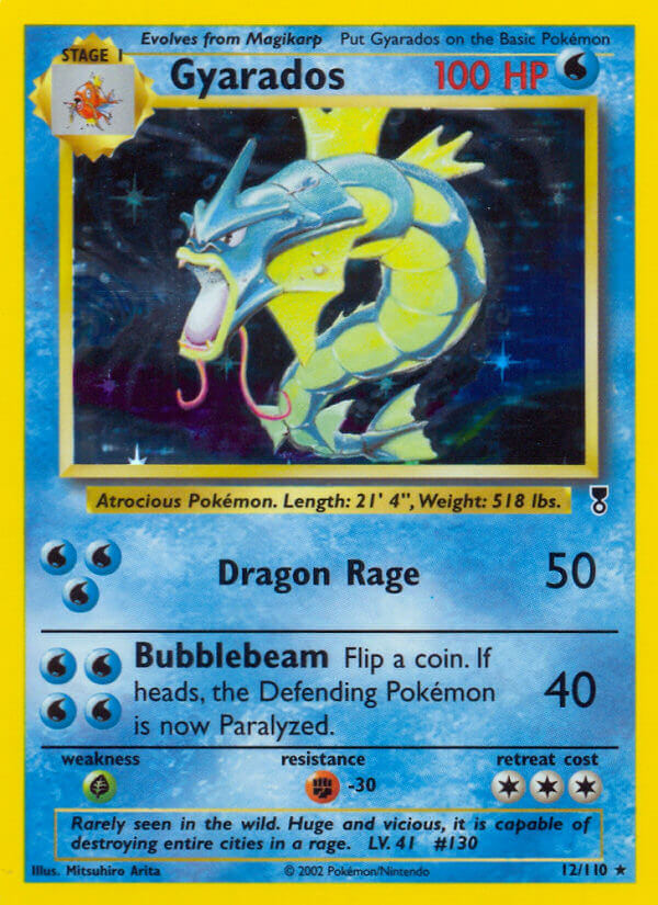 Gyarados⁣ - Legendary Collection⁣ (Holo Rare)⁣ [12] English / Light Played / Normal