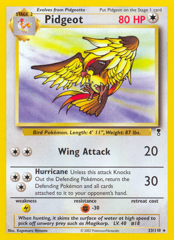 Pidgeot⁣ - Legendary Collection⁣ (Rare)⁣ [33] English / Good / Normal