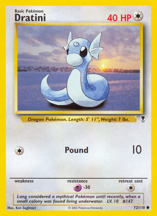 Dratini⁣ - Legendary Collection⁣ (Common)⁣ [72] English / Near Mint / Reverse-Holo Normal
