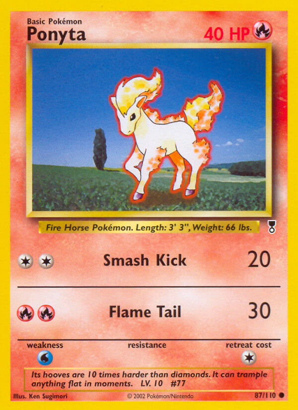 Ponyta⁣ - Legendary Collection⁣ (Common)⁣ [87] English / Good / Normal