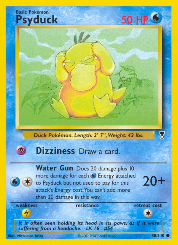 Psyduck⁣ - Legendary Collection⁣ (Common)⁣ [88] English / Played / Reverse-Holo Normal